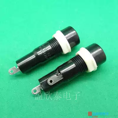 MF527 fuse holder 5X20MM fuse seat full screw fuse seat 10A 250V 125V 15A