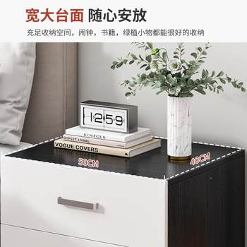 Bed cabinet bedroom simple storage ctg0082-cabinet beinaohong bedside cabinet economical network light luxury storage cabinet