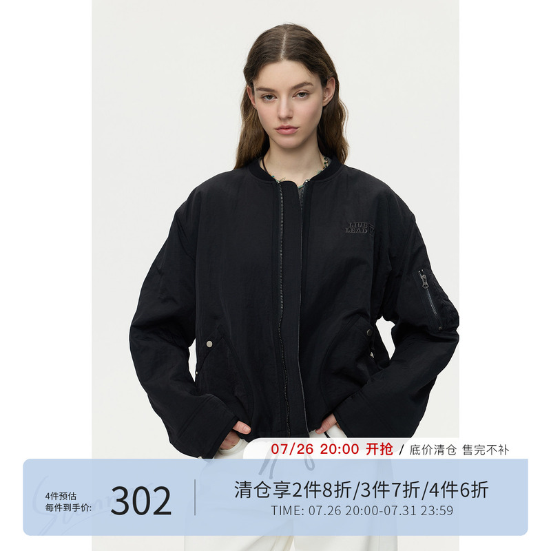 [Clearance] Livetolead Flight Jacket Cotton Coat for Women, New Winter Fashion Design Short Jacket