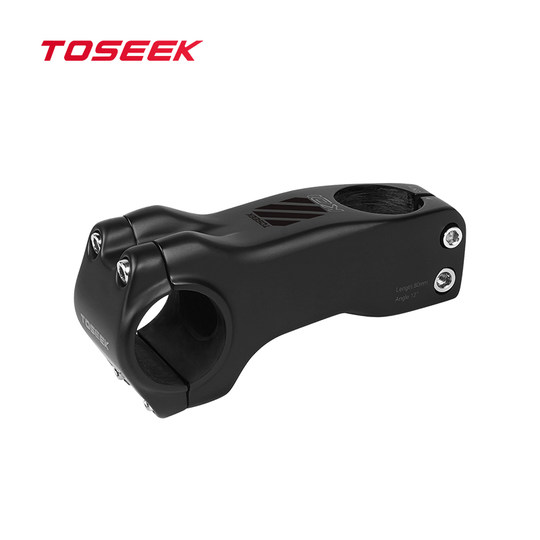 Toseek Carbon Fiber Stem K01 Road Bike Mountain Bike Negative 12 Degree Stem Bicycle Handlebar Modification Accessories