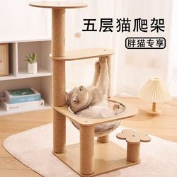 Cat Climbing Rack For Home Small Apartment Not Occupying Land for Big Cat Special Hot Selling List Cat Rack Solid Wood Cat Climbing Rack Space Capsule Cat Nest
