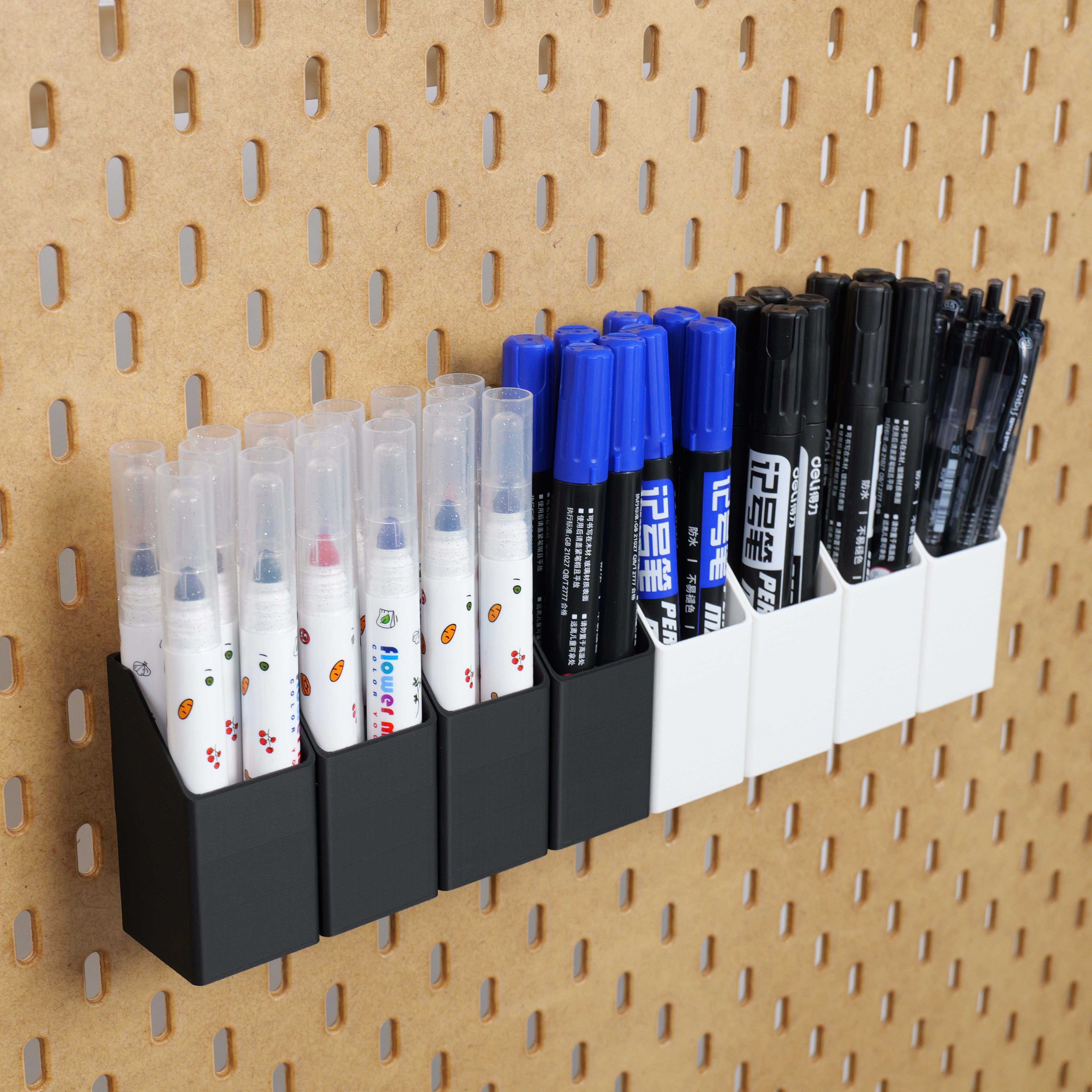 Suitable for IKEA hole board round hole IKEA hole board accessories pen holder storage box bracket