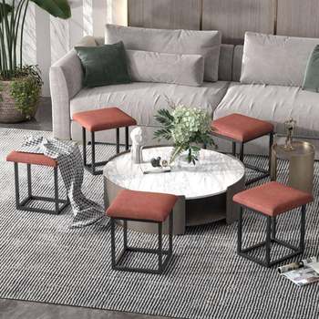Multifunction group 920 simple storage stool contract may day rubik's cube stool small stool home living room sand internet celebrity stool