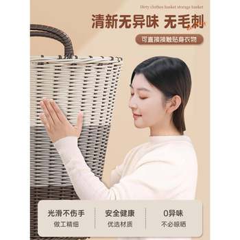 Jiju dirty laundry basket with large capacity clothes storage toy buckets and bathroom baskets qml baskets and bathroom laundry