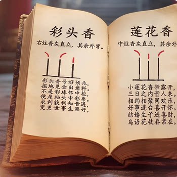 Classic Cultural Heritage: Comprehensive Illustrated Guide to Incense Fragrances, Incense Burning for Divination, Millennial Incense Art, Cultural Teaching and Learning Book