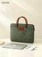 Apple 노트북 MacBook MacBook에 적합한 Joluxe DuPont 종이 비즈니스 노트북 백 핸드백 Huawei 14 인치 Lenovo Air15.6 서류 가방 남성과 여성