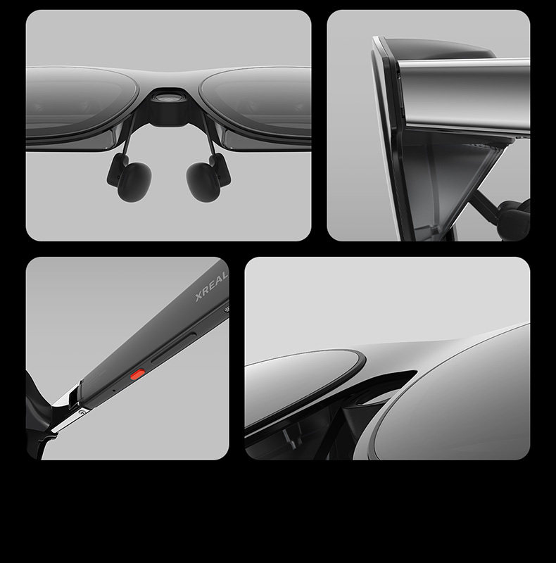 Искусственный интеллект и цифровое оборудование 【顺丰】xreal one pro智能ar眼镜 原生3dof空间悬停 x prism新一代光机智能眼镜便携眼镜巨幕影院非vrai眼镜