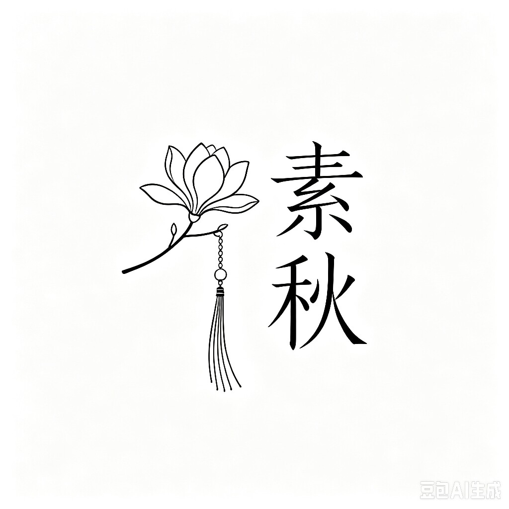 素秋手创的LOGO
