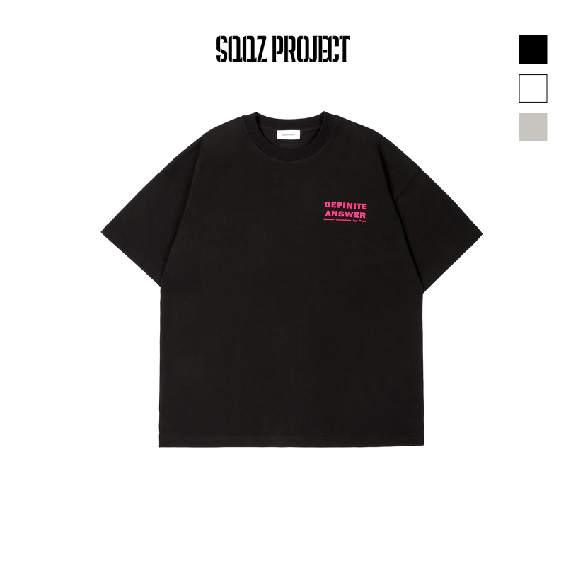 Chicken Popcorn Studio Spring/Summer New 300g Classic Color-Block Letter Print Short-Sleeve T-Shirt Couple's Matching Style