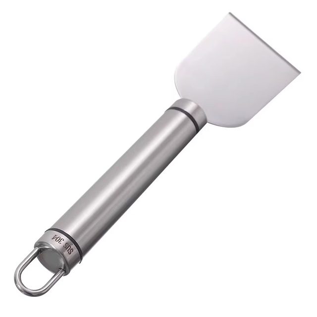 Stainless Steel Scraper for Cleaning, Kitchen Refrigerator Tile Scraper, Floor Seam Glass Glue Remover, Oil Stain Scraper