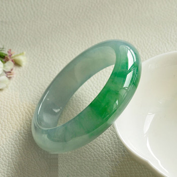 Jade changqing mountain green series jade jade bracelet