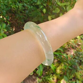 Jade changqing baihua series jade bracelet