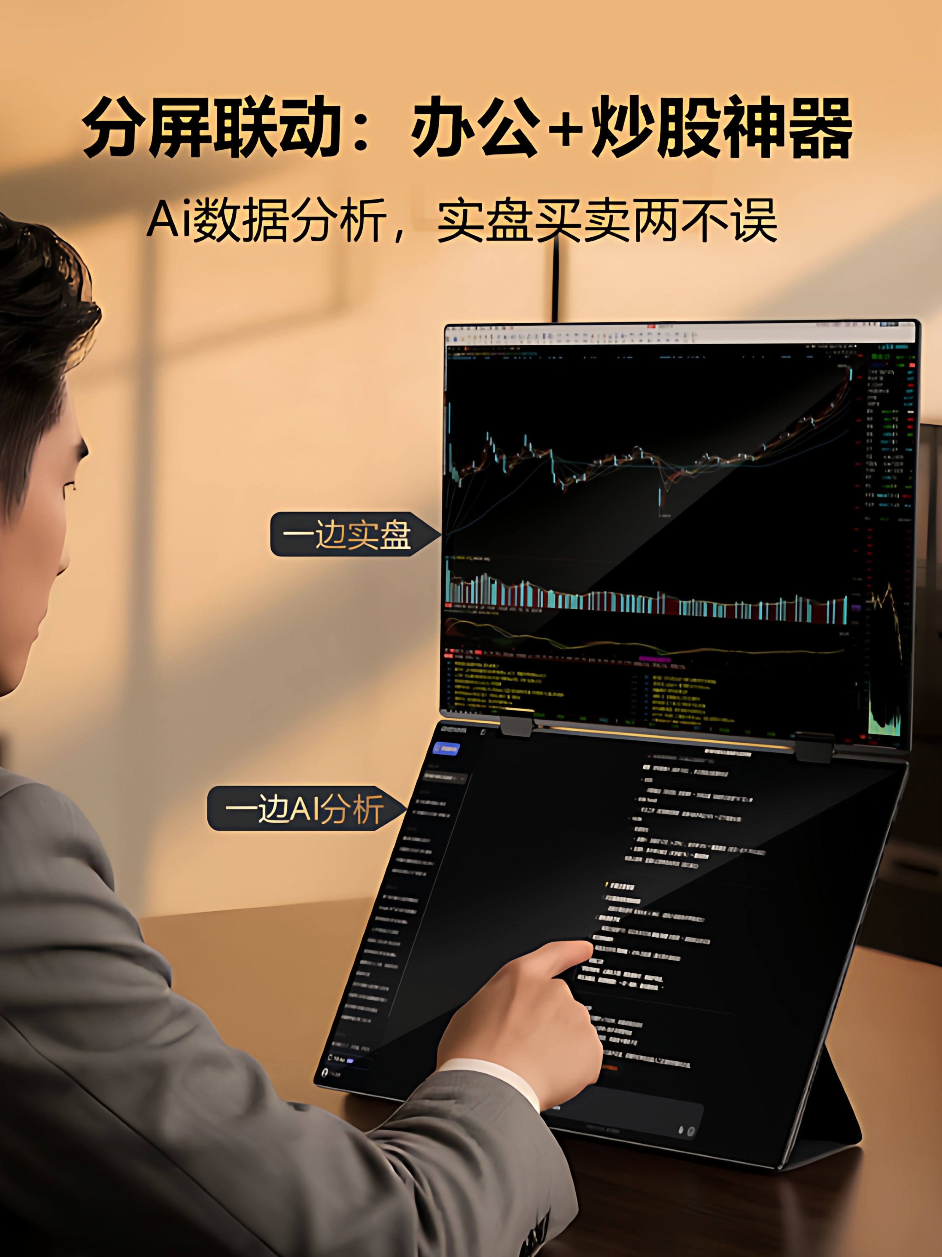 [2026 Brand New Official Genuine Product]Intel360 ° Foldable Dual-Touch Tablet Laptop Two-In-One Thin and Light Business Office Online Class Design Gaming Ultra-Thin Portable Computer