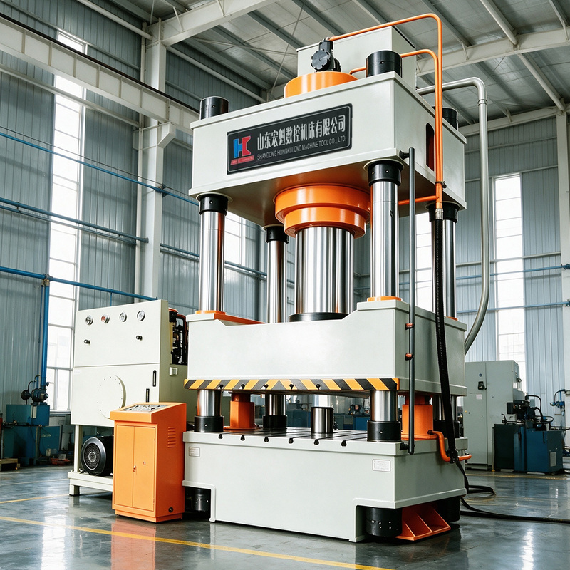 315-Ton Four-Column Hydraulic Press, 500-Ton, 630-Ton Rapid Forming Hydraulic Press, 200-Ton Stretching Machine, 100-Ton Straightening Machine
