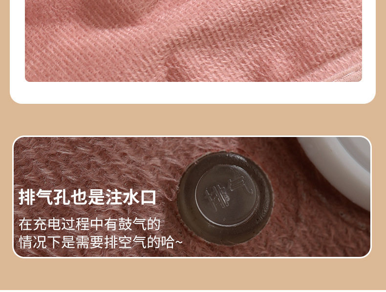 Грелка 充电式热水袋暖手宝暖宝宝防爆女生用2025新款电暖宝暖水袋敷正品