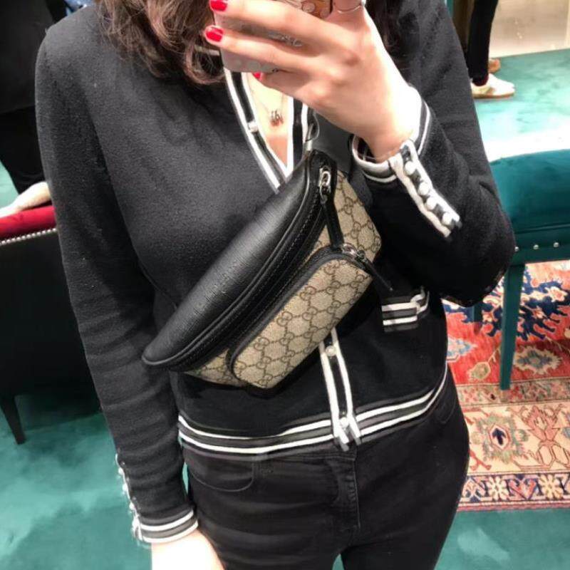 男女包同款包信使潮流包胸包450946包手机相机包多功能邮差腰包 4