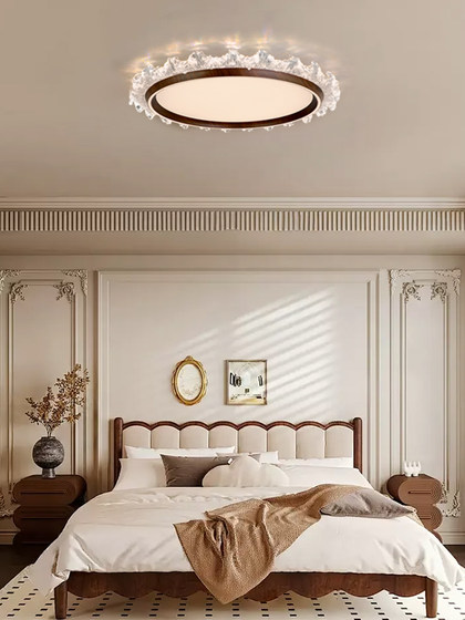 Aidengjiang [Guangqiong] Original American Purui Lamp Beads, Eye-Protecting, Light Luxury, Simple, High-End Bedroom and Study Ceiling Lamp