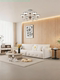Love Light Craftsman [Hidden Gold] Original American Purui Lamp Beads Living Room Eye Protection Chandelier Walnut Color Medieval Style High-End