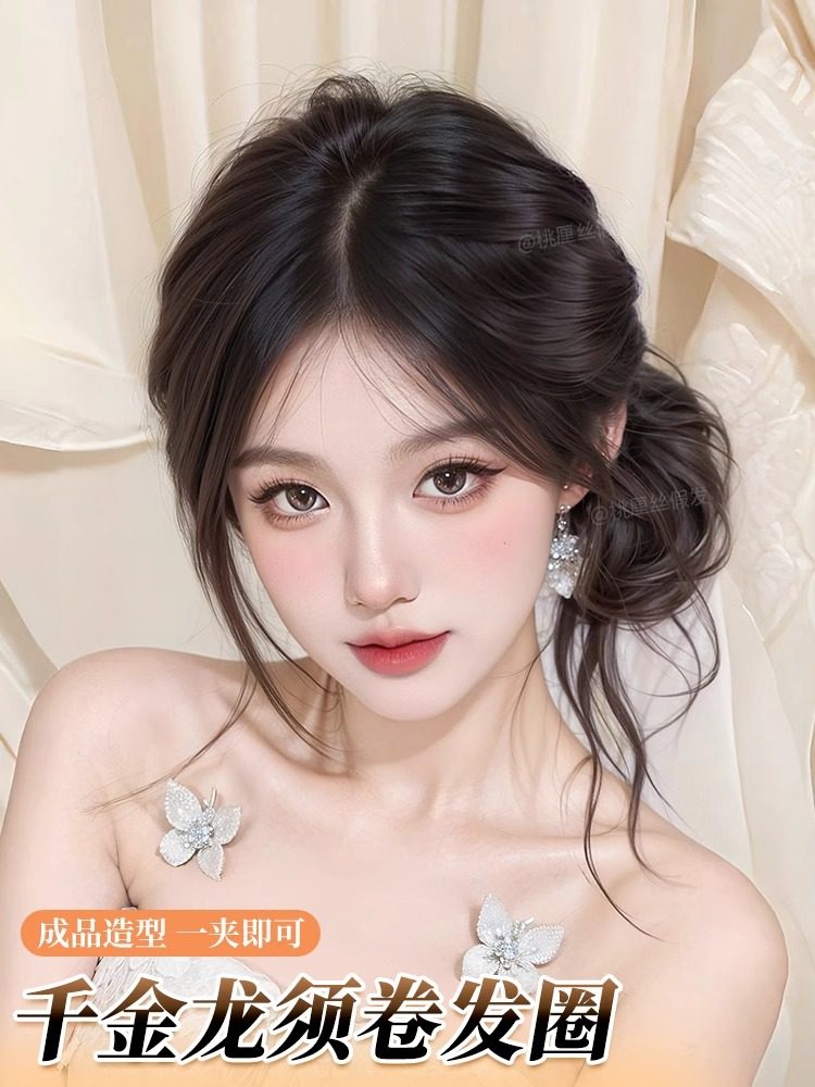 让每个女孩都能成为自己的小公主——儿童假发圈的温柔力量_发包_淘宝美妆网