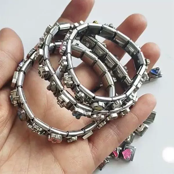 100Pcs Interchangeable Italian Charm Bracelet Link