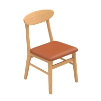 Стул с твердым деревом