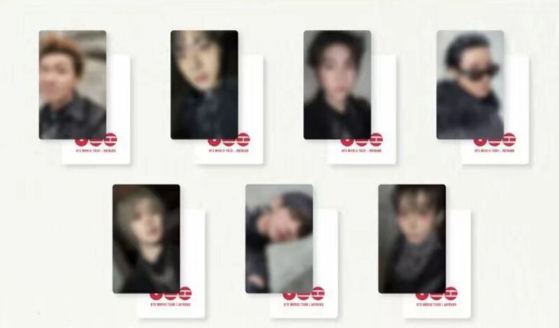 [Free Shipping] Bts (Bts) Arirang Us Tour 2.0 Photocard Us Region