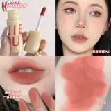 Легкая и тонкая матовая абрикосовая помада, полупрозрачная растушевка