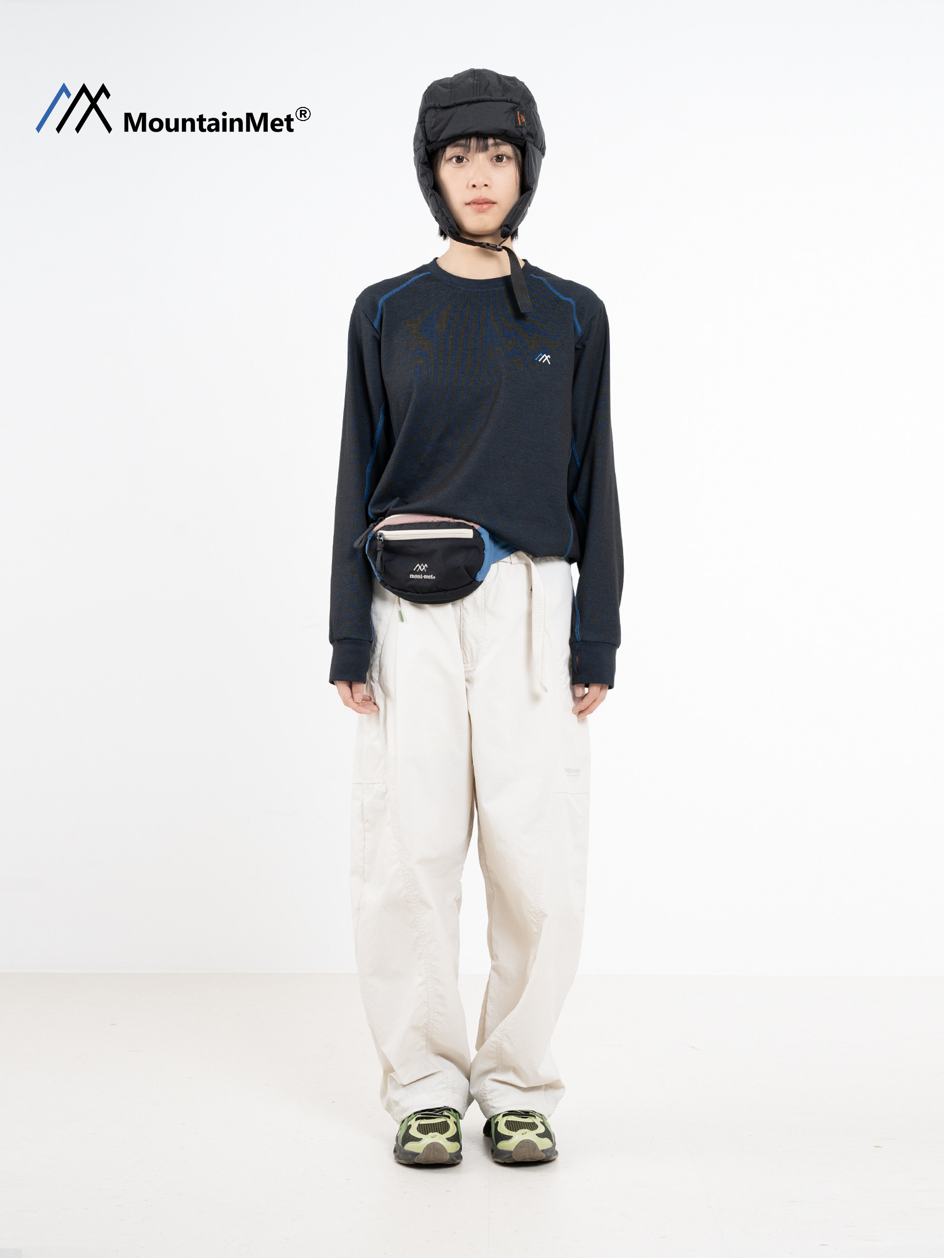 Mountainmet Outdoor Thin Sports Cycling Hiking Casual Loose Cargo Pants Quick-Drying Long Pants