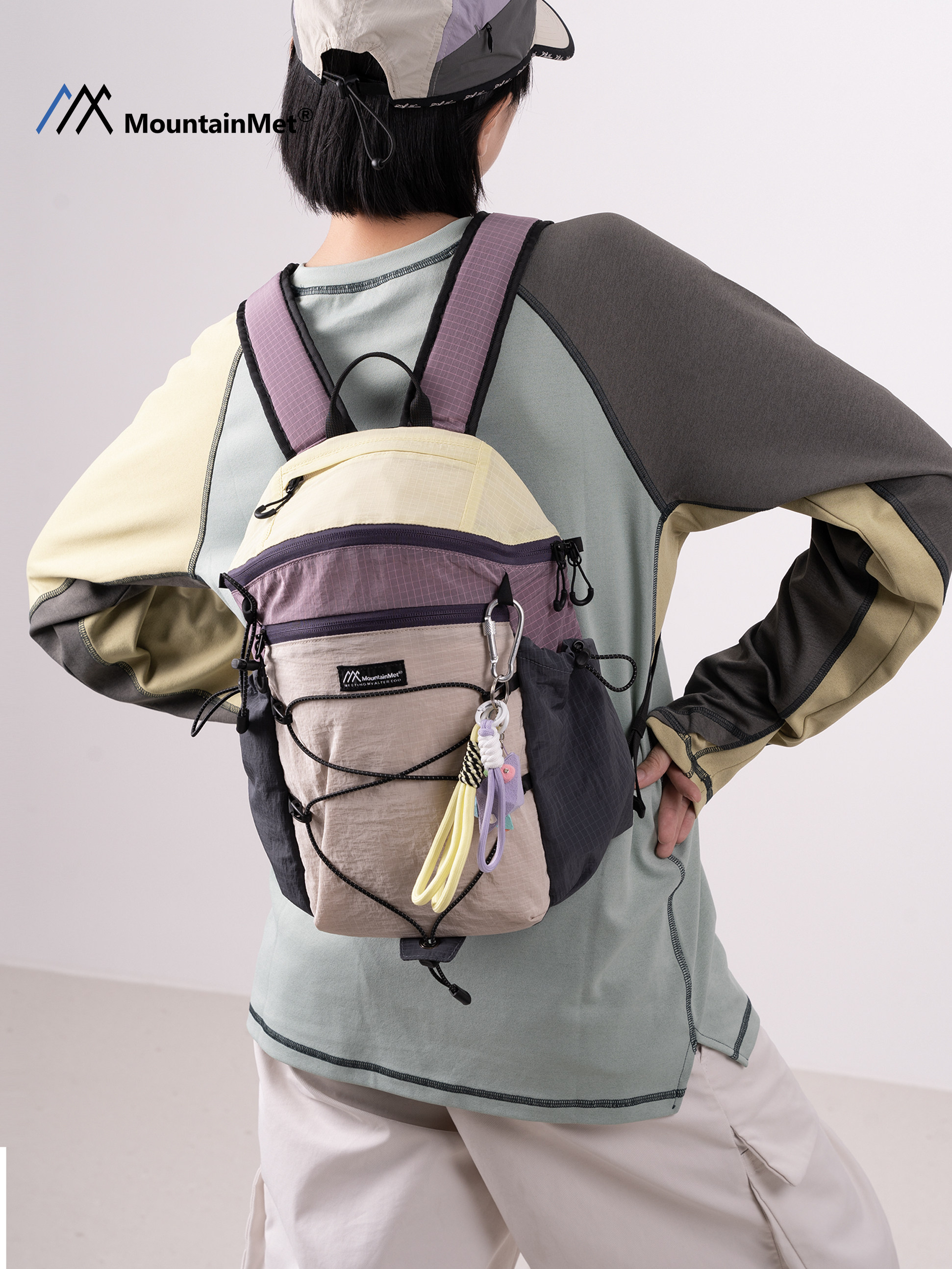 Mountainmet Outdoor Lightweight Outdoor Hiking Backpack Travel 12.9inch Computer Bag