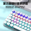 Wolf Spider 108-Key Mechanical Keyboard Punk F2088 E-Sports Game Dedicated Laptop Office Universal Electroplating