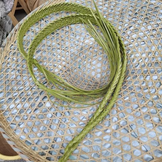 背篓背系婴儿背篓背带背筐背绳布背系浅绿色胶背系长1.6M双肩背