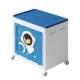 Children's toy storage box extra large capacity household flip-top clothes quilt storage box doll storage bucket storage cabinet