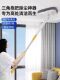 Ceiling cleaning artifact triangle mop household extended telescopic pole cleaning roof wall dust wipe wall mildew removal