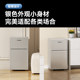 HYUNDAI/现代68L冰箱小型双门中冰箱家用宿舍冷藏冷冻迷你电冰箱