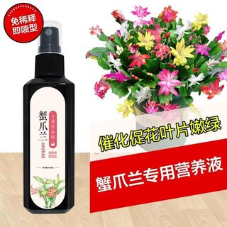 Special nutrient solution for crab claw orchid