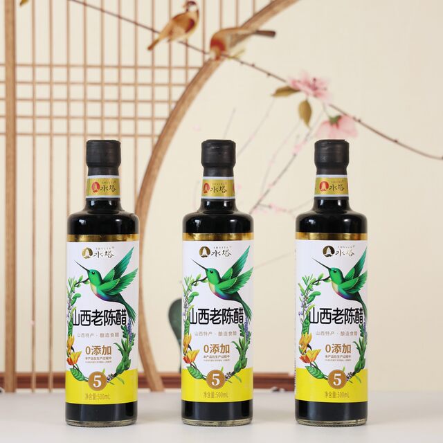 Shanxi aged vinegar five years, 6 degrees acidity dumpling vinegar pure grain brewing vinegar 0 additions