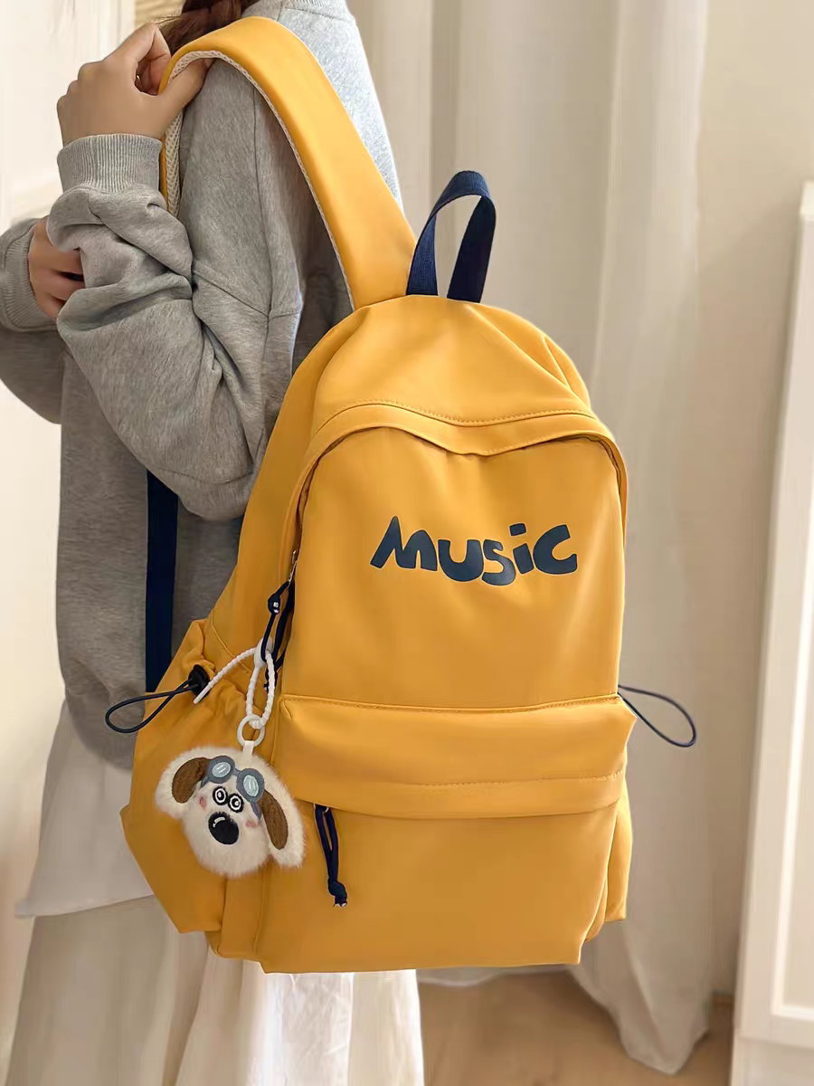 School Bag American Style High Street Junior High School Boys High School Students 2025 New Model Primary School Students Large Capacity Backpack Backpack for Boys