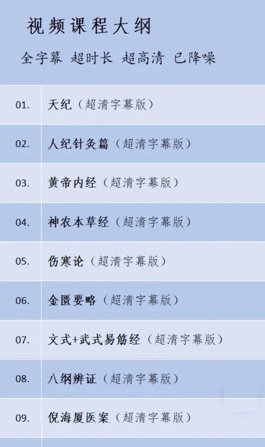 图片[3]-自学中医-倪海厦全套视频教程（字幕版）天纪人纪针灸大成伤寒易经【电商热销1325】-欢迎访问本站