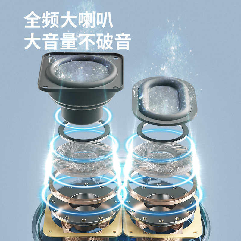 Figma Waterproof Wireless Bluetooth Speaker Outdoor High-Volume Small Portable Speaker with Super Bass and High-Quality Sound