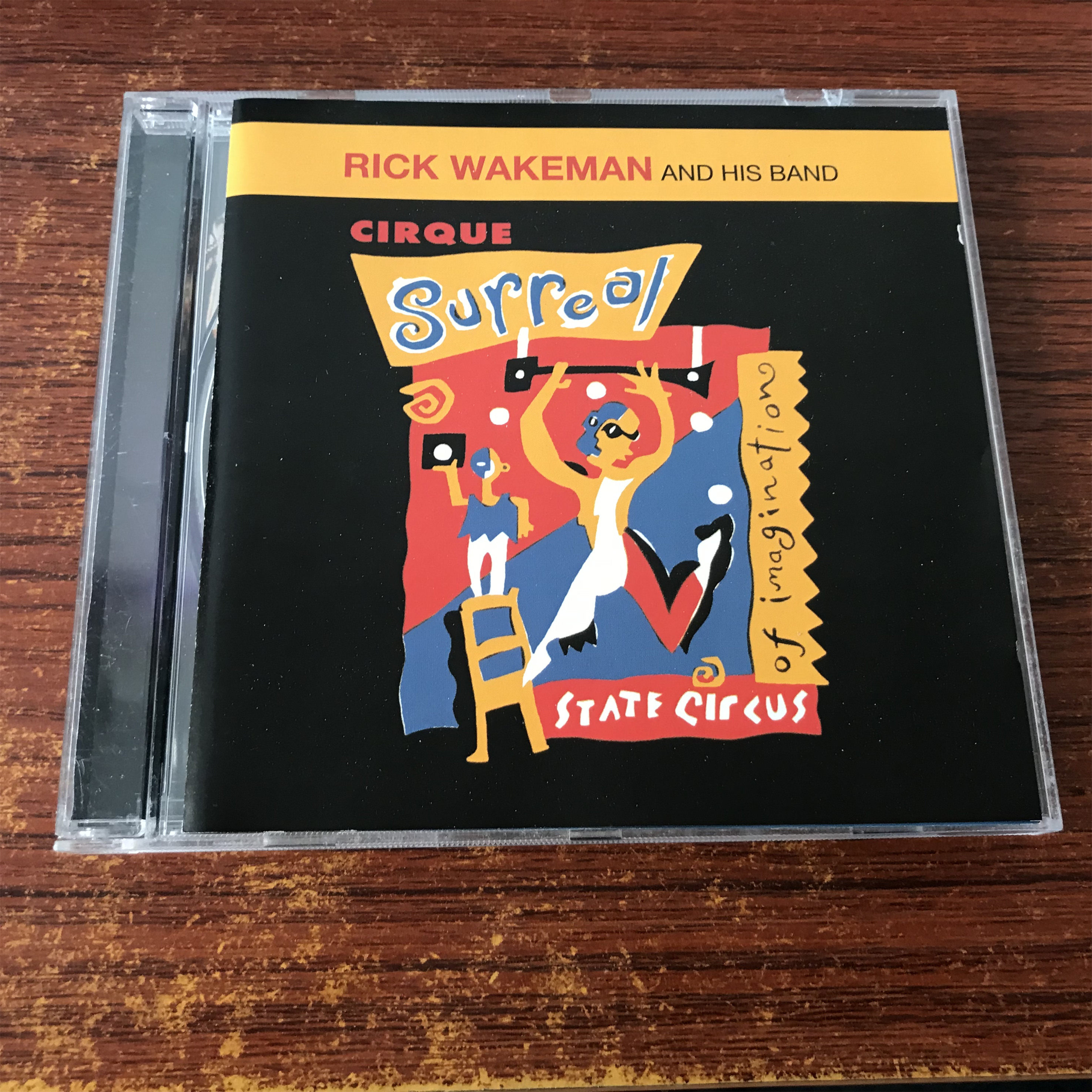 Авангардный рок-Рик Уэйкман и его группа Cirque Surreal CD Изображение 1