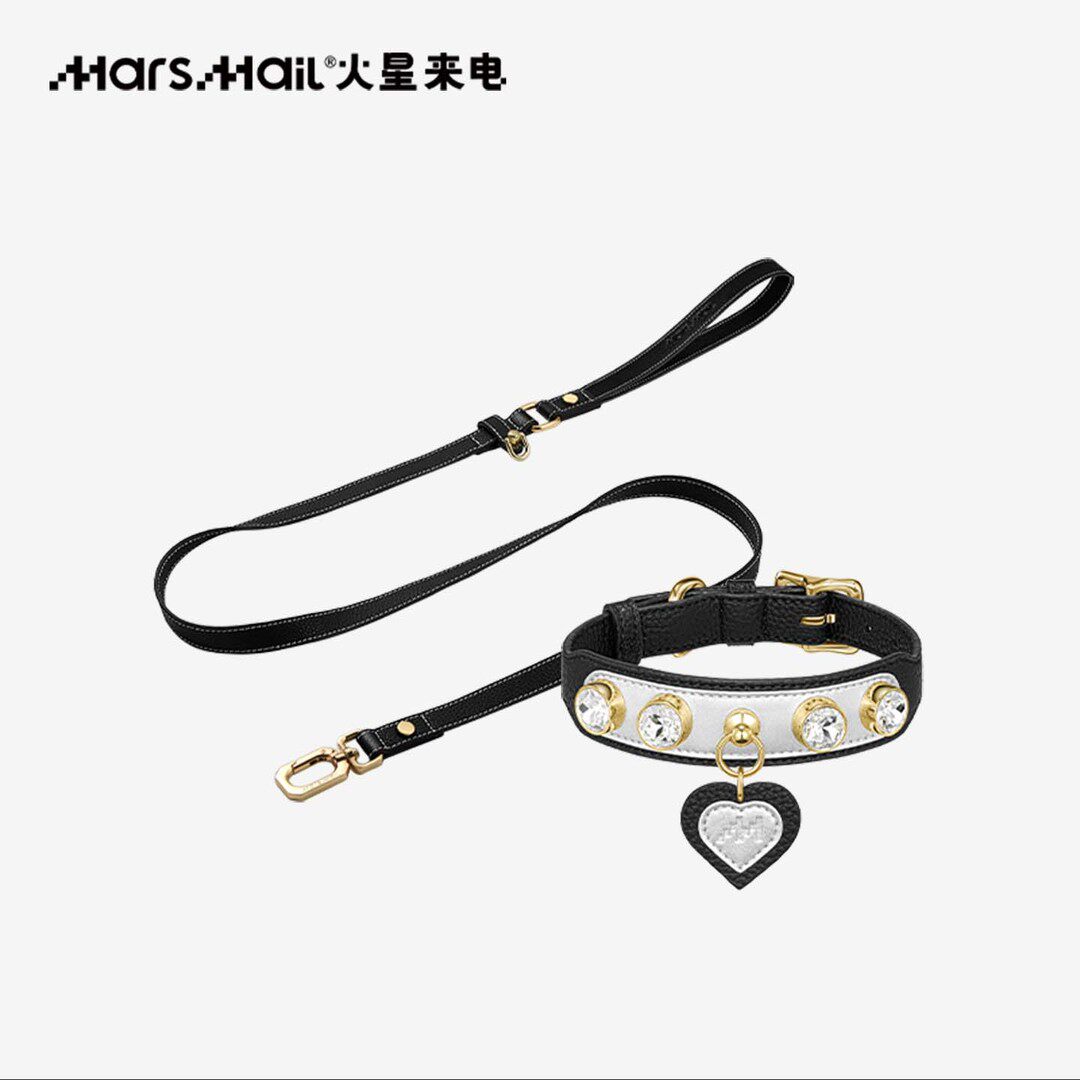 Call from Mars MarsMail pet collar traction rope large, medium and small dog walking rope cat neck collar necklace