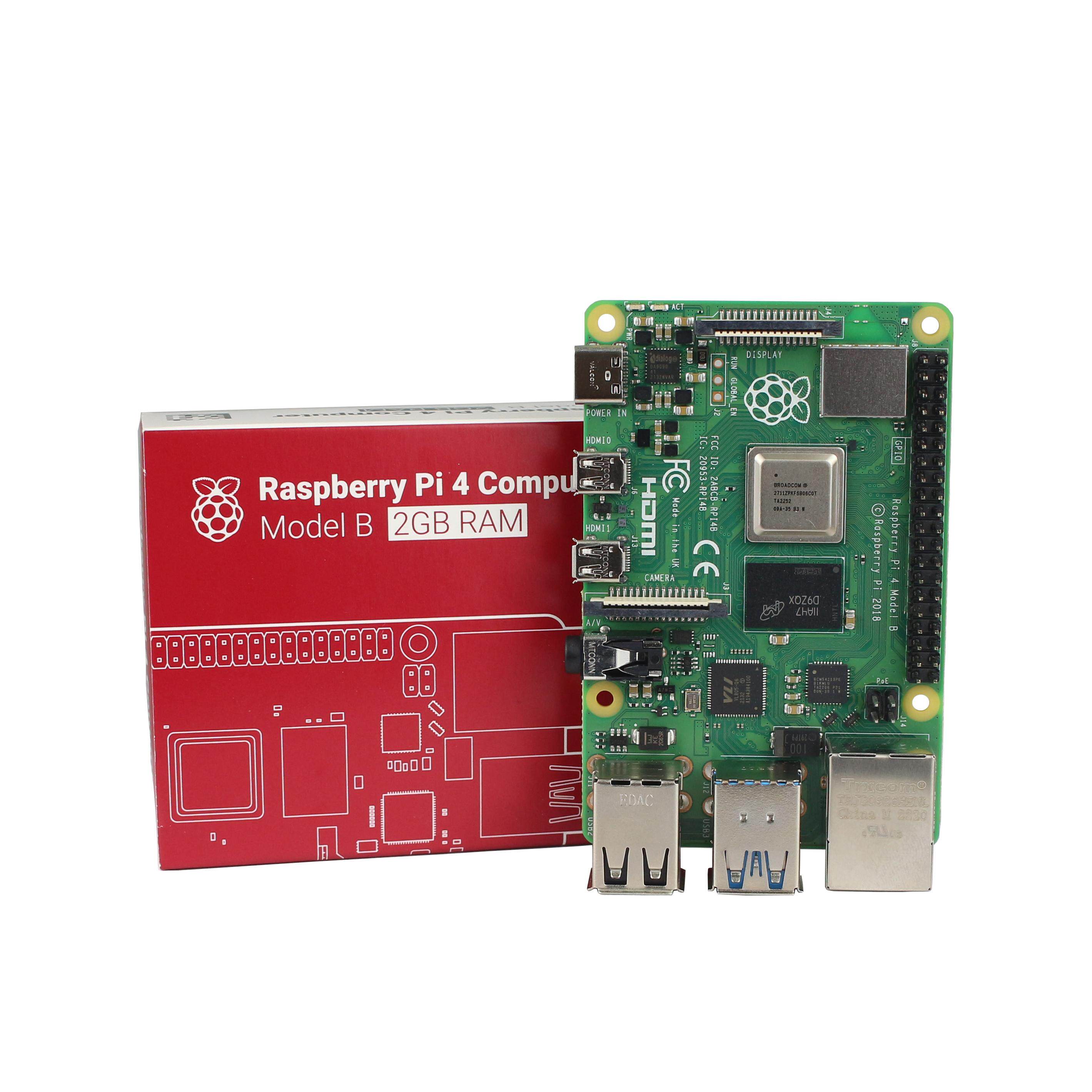 树莓派4B Raspberry Pi 4B 官方4代B型 开发板 蓝牙wifi套件 3B