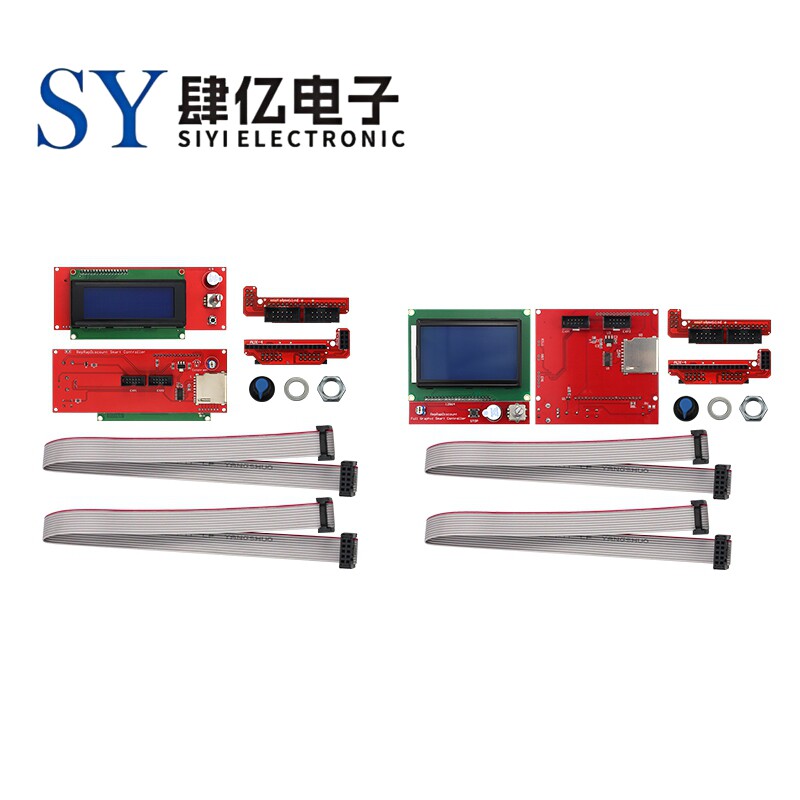 3D打印机smart controller RAMPS1.4 LCD 12864 2004液晶控制屏