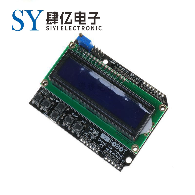 LCD1602 字符液晶 输入输出扩展板 LCD Keypad Shield