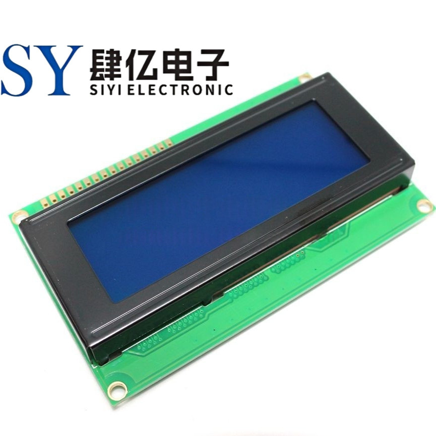 2004A液晶屏 20X4 2004字符显示液晶模块 204A LCD/LCM 蓝屏5V