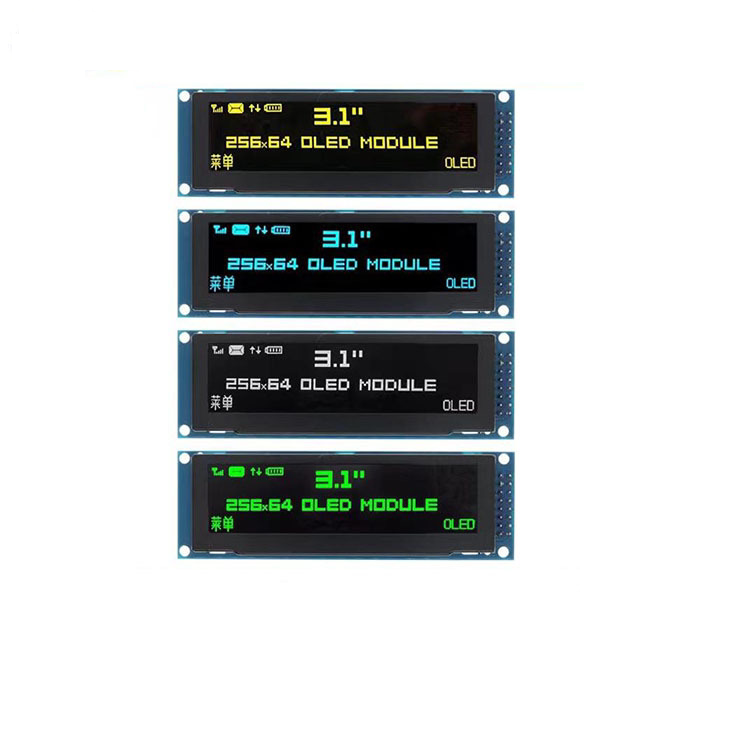 3.12寸oled显示器25664OLED液晶显示屏ssd1322模块高清高亮宽视角