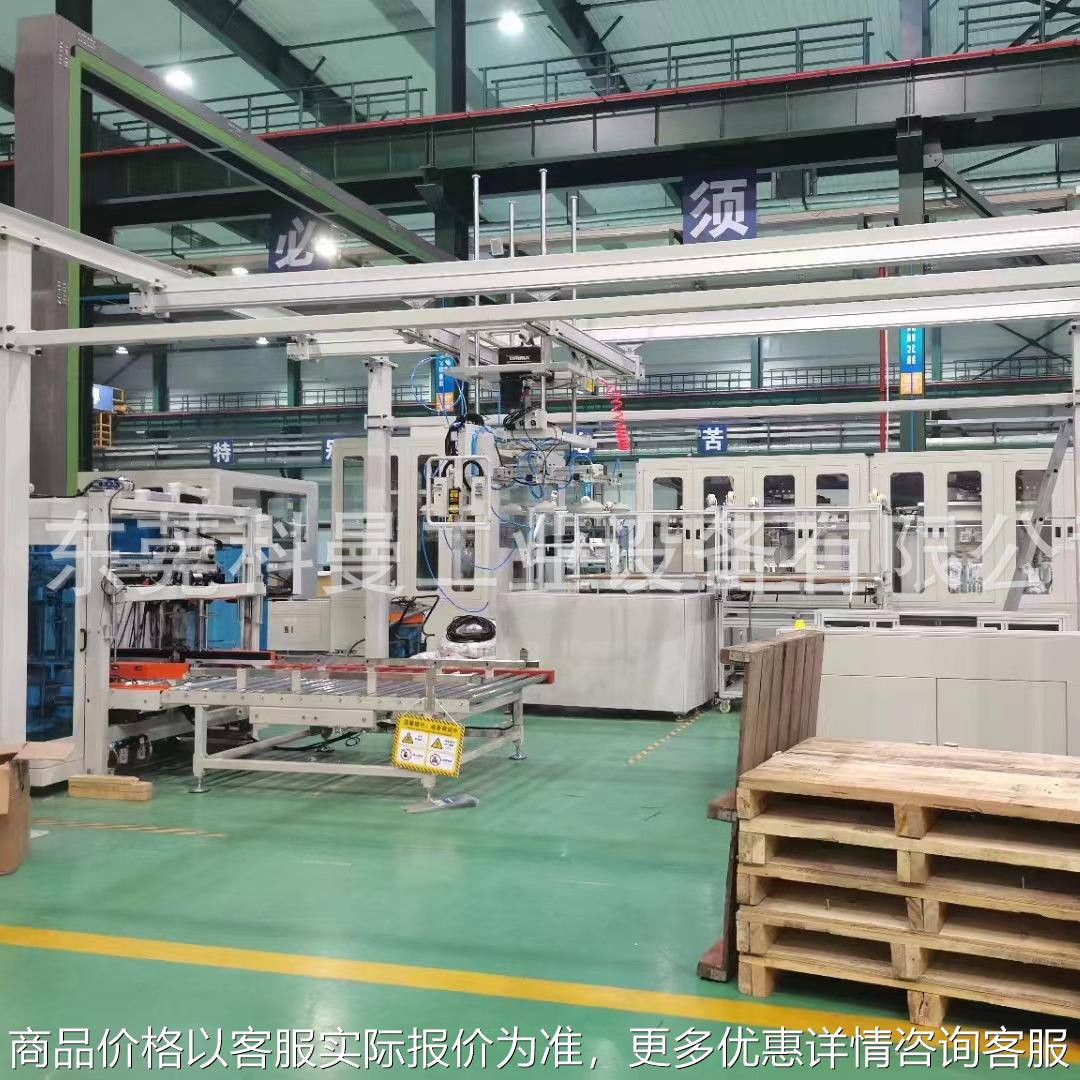 Fully automatic CNC gantry type loading machine vacuum suction board chassis shell flipping handling palletizing loading and unloading machine