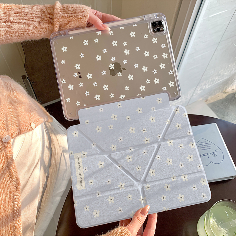 Blue Background with Small White Flowers Y+ 70% off Ipad2026 Protective Case New Model Suitable for Air8/7/6 10Th Generation Apple Ipad11 Protective Case 10.9 Tablet Pro 11inch Mini7 Acrylic Cute Blue Background with Small White Flowers Y+ 70% off Ipad2026 Protective Case New Model Suitable for Air8/7/6 10Th Generation Apple Ipad11 Protective Case 10.9 Tablet Pro 11inch Mini7 Acrylic Cute