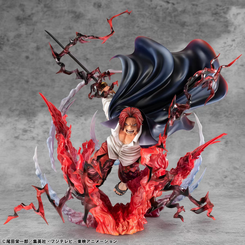 【Model Toy Company】Megahouse One Piece Popmax Red-Haired Shanks Godly Avoidance Figure
