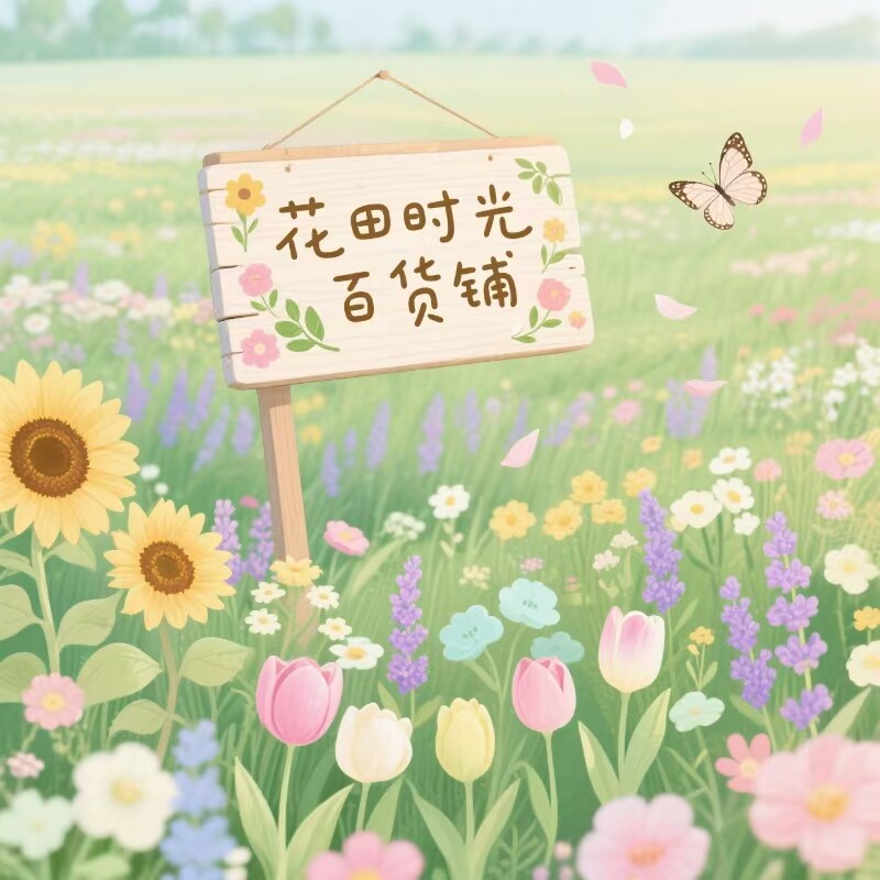 花田时光百货铺的LOGO